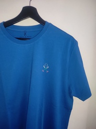 Camiseta Azul Logo Neón - Harper &amp; Neyer