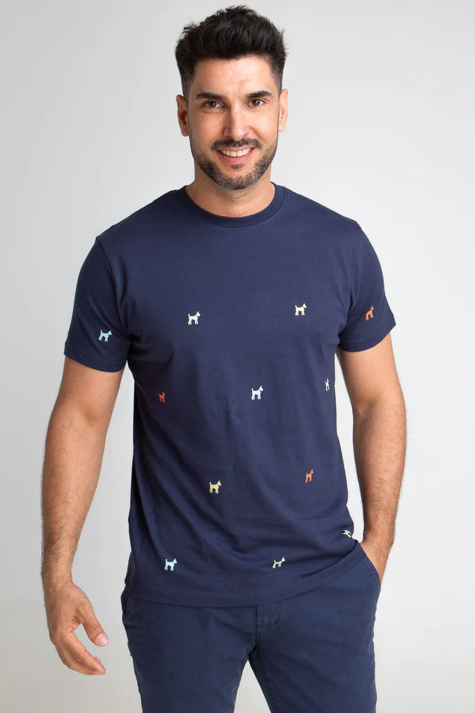 Camiseta Logos Marino - Williot
