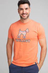 Camiseta Bordado Étnico Naranja Coral - Williot