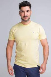 Camiseta Básica Amarillo Suave - Williot