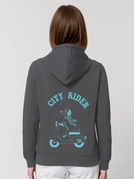 Sudadera Algodón City Rider Anthracite - Blueblue Chihuahua