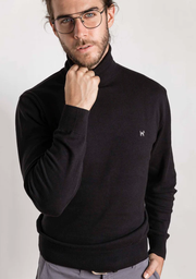 Jersey Cuello Alto Negro - Williot