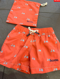 Bañador Niño Logo Coral - Scotta