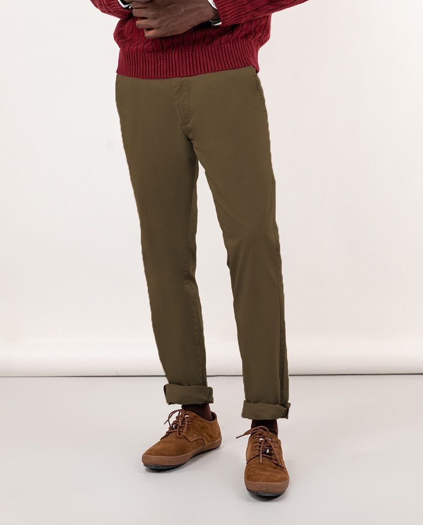Pantalón Chino Básico Kakhi - El Ganso