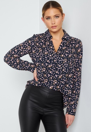 SlfLina LS AOP TOP Blusa Flores - Selected Femme