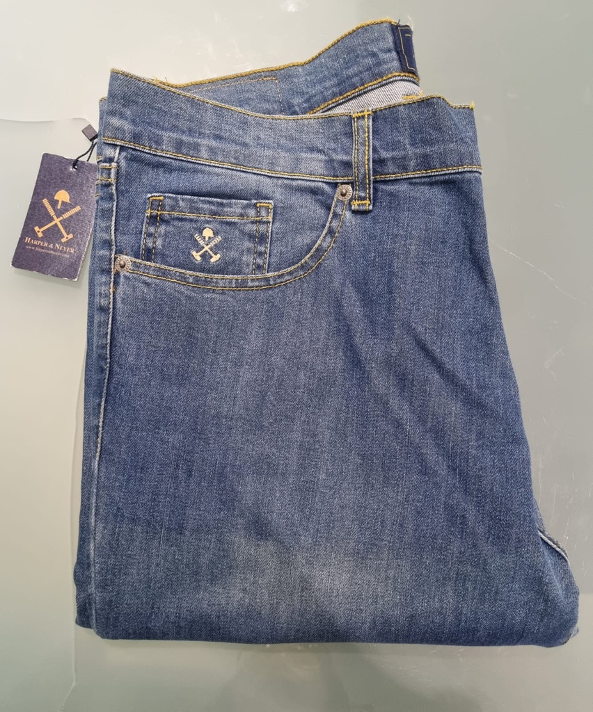 Pantalón Denim Stone Wash - Harper &amp; Neyer