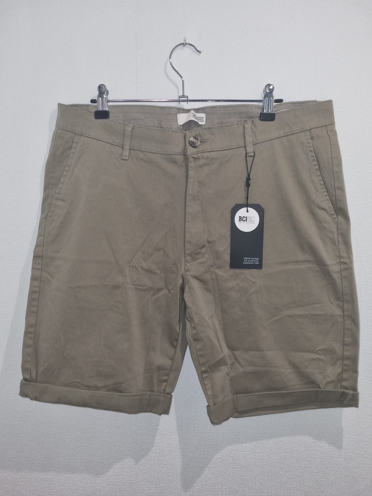 Bermuda Chinos Verde Militar (Rockcliffe) - Solid