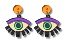 Pendientes Metacrilato Ojo