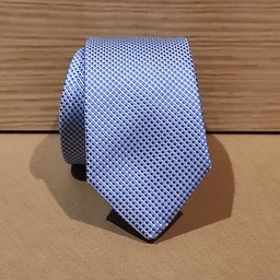 [cb122] Corbata rombos azul y gris