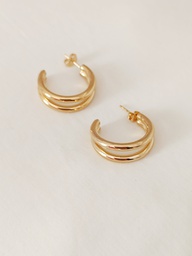 Aros Dobles Dorados