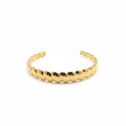 Brazalete Croissant Dorado