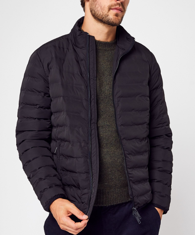 Chaqueta Acolchada Negra - Oberg 2.0 Outerwear - Casual Friday