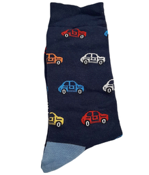 Calcetines Coches Multicolor Azul Marino - Stroget