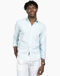 Camisa Villefrance Light Turquois Rayas - Harper &amp; Neyer