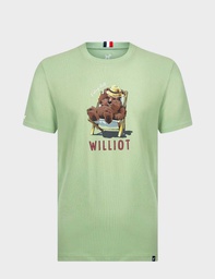 Camiseta Mr Williot Bulldog Khaki - Williot