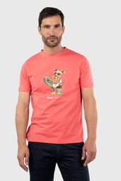 Camiseta Mr Williot Surf Coral - Williot