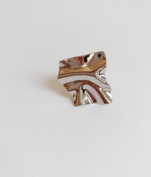 Anillo Maxi Paper (Plateado)