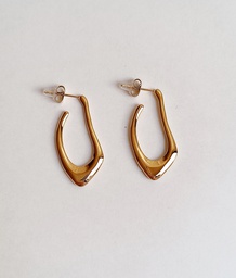 Aros  Especial Forma Dorada