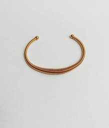 Brazalete Coiled (Dorado)