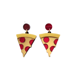 Pendientes Metacrilato Pizza