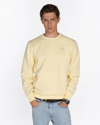 Sudadera Shoreline Classic Light Yellow - Harper &amp; Neyer