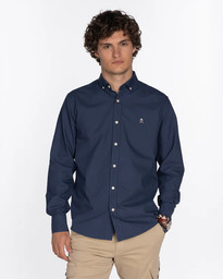 Camisa Oxford Navy Blue - Harper &amp; Neyer