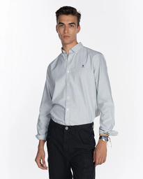 Camisa Mediterraneo Green Bottle - Harper &amp; Neyer