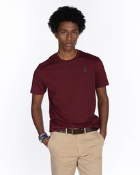 Camiseta Stanford Burgundy - Harper &amp; Neyer