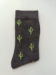 Calcetines Cactus Gris