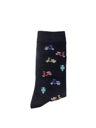 Calcetines Vespa Fondo Negro