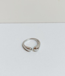 Anillo Double Little Drop (Plateado)