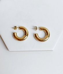 Pendientes Aro Medium Bold Dorado