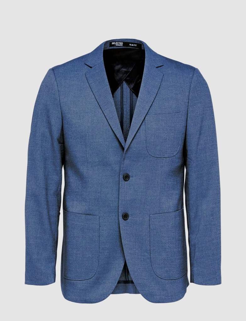 Americana - Slhslim Gabe Structure Blz Dark Blue - Selected Homme