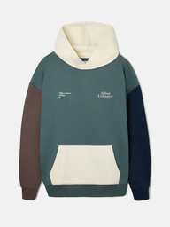 Sudadera Special Fit Hoodie Multicolor Verde - Silbon
