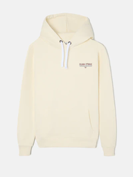 Sudadera etnica hoodie crema  - Silbon