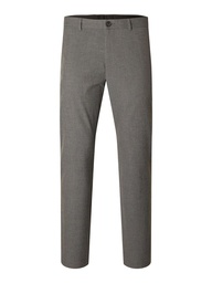 Slh175 Slim Robert Flex Grey Melange - Selected Homme