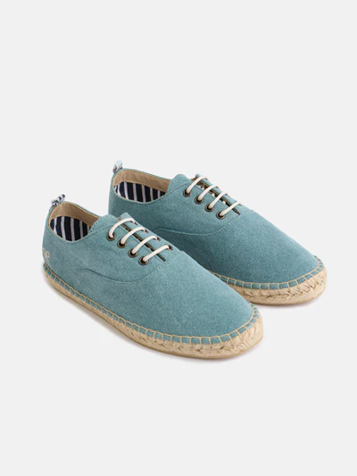Alpargata Cubierta Sport Etnica Verde - Silbon
