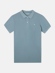 Polo Clásico Liso Petroleo - Silbon