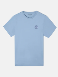 Camiseta Logo Smile Azul -Silbon
