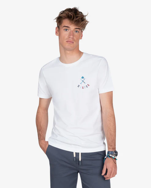 Camiseta Rhode Island White  - Harper &amp; Neyer