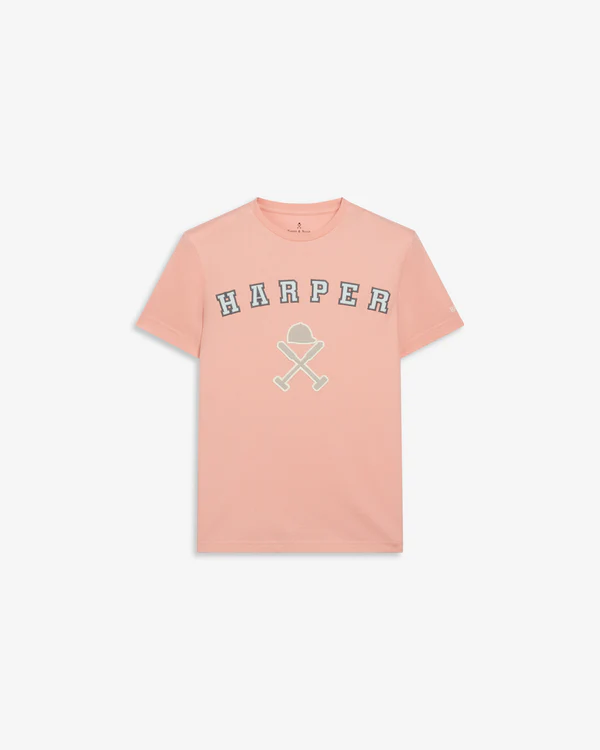Camiseta Retro Rose Blush  - Harper &amp; Neyer
