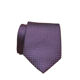 Corbata azul marino con puntitos plateados