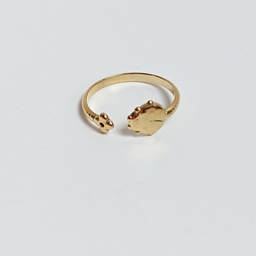 [J25179V] Anillo Mariquita Dorado