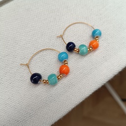 Pendientes Cerámica Arthis Multicolor