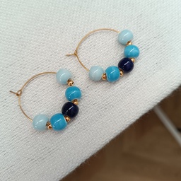 Pendientes Cerámica Arthis Azul