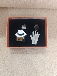 Pendientes Metacrilato Michael Jackson