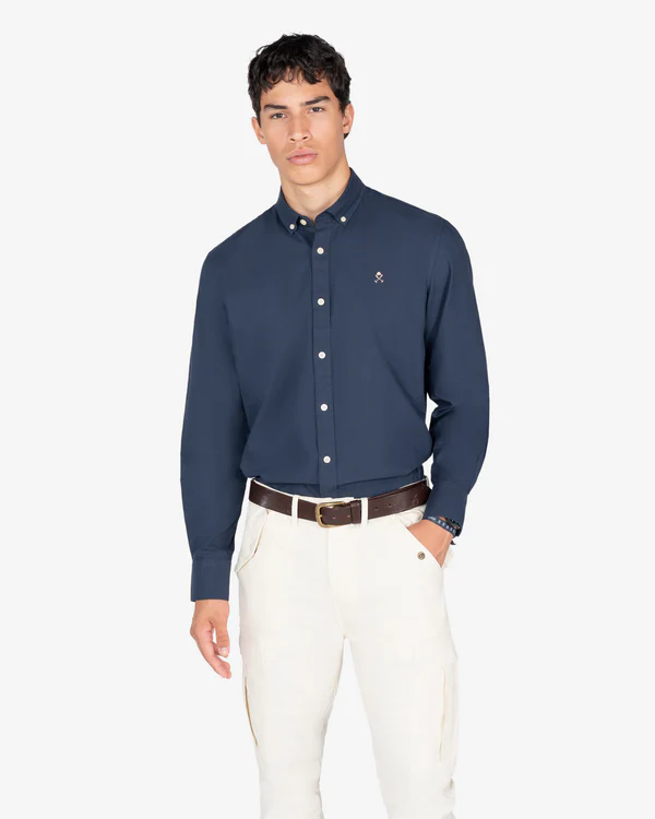 Camisa Icon Colors Navy Blue - Harper &amp; Neyer