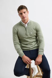 Jersey Media Cremallera Verde - Williot