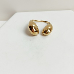 Anillo Doble  Dorado