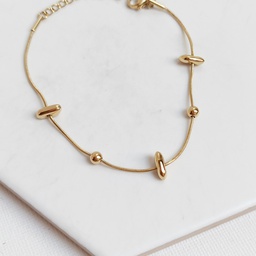 Pulsera Stones (Dorado)